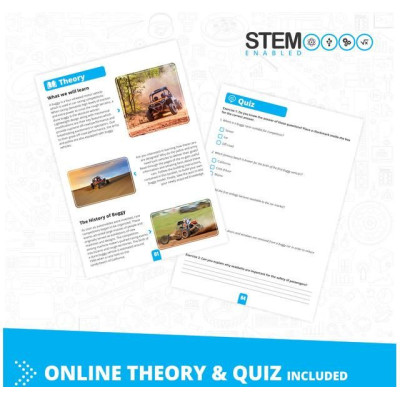 Engino Inventor Mechanics plážová bugina 5 modelů