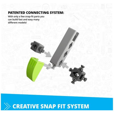 Engino Inventor Mechanics plážová bugina 5 modelů