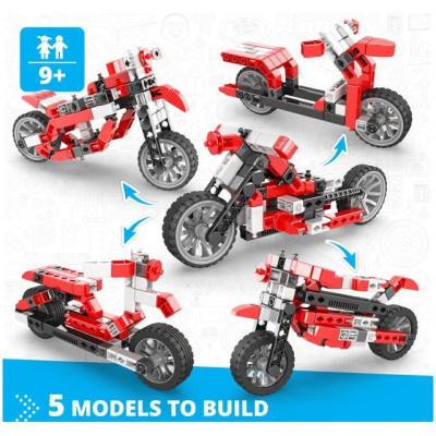 Engino Inventor Mechanics motorka 5 modelů