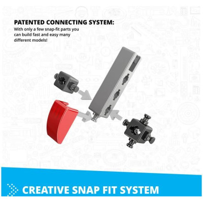 Engino Inventor Mechanics motorka 5 modelů