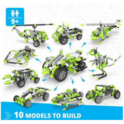 Engino Inventor Mechanics čtyřkolka 10 modelů