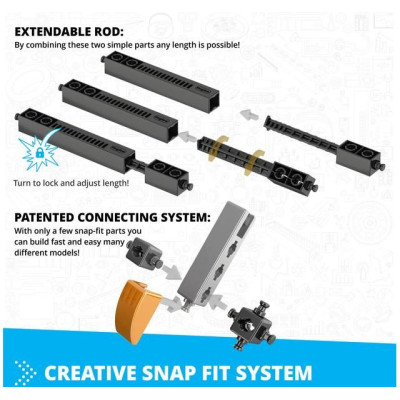 Engino Inventor Motorized vrtulník 10 modelů + motor