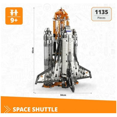 Engino Mega Builds raketoplán Challenger