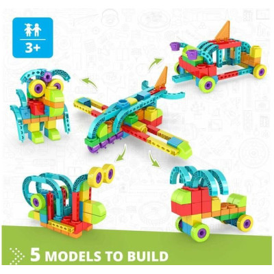 Engino Qboidz letadlo 5 modelů