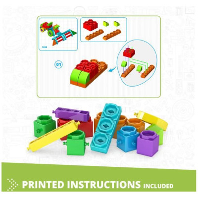 Engino Qboidz traktor 10 modelů