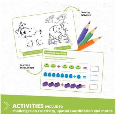 Engino Qboidz slon 10 modelů