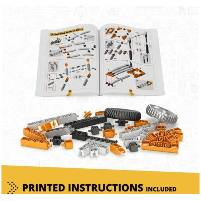 Engino Stem Mechanics kola, nápravy a nakloněné roviny