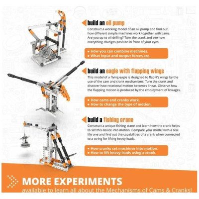 Engino Stem Mechanics vačky a kliky