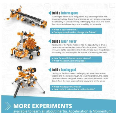Engino Stem Astronomy zkoumání vesmíru