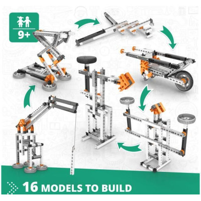 Engino Stem Mechanické páky, propojení a konstrukce