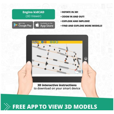 Engino Stem Mechanické páky, propojení a konstrukce