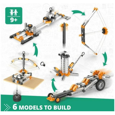 Engino Stem Fyzikální zákony setrvačnost, tření, kruhový pohyb a přeměna energie