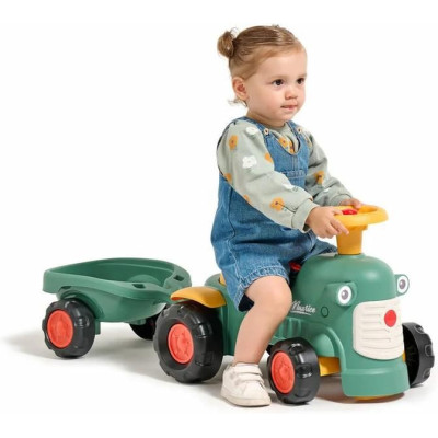 FALK - Dětské odrážedlo Maurice zelené s vlečkou