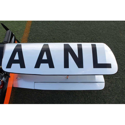 DH-60 Gipsy Moth 1,7m Oranžová/Černá