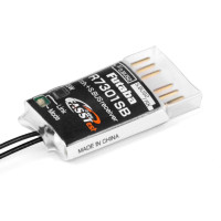 Miniatűr Futaba FASSTest 2,4 GHz-es telemetria vevő, amely alkalmas FPV drónokhoz vagy tartalékként kettős vevő üzemben S.BUS (akár 18 csatorna)/S.BUS2 (akár 26 csatorna - az adótól függően)/1x PWM 3-as csatorna és S.BUS2 portok telemetria érzékelők és más eszközök számára. Tápellátás 3,7-7,4 V, méretek 21,5x39,5x6,5 mm, súly 6,0 g. Diverzitás antennák perselyekkel javító irányított charekterisztikával, kettős vevőkészülék működés automatikus funkció mentéssel.