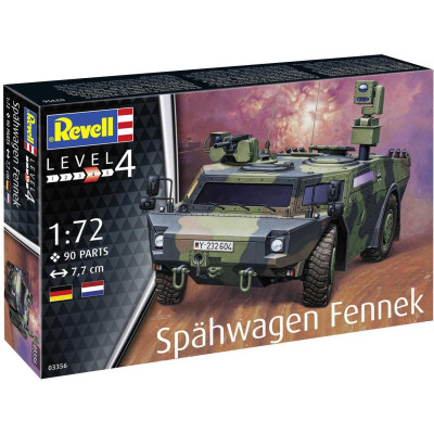 Plastic ModelKit military 03356 - Spähwagen Fennek (1:72)