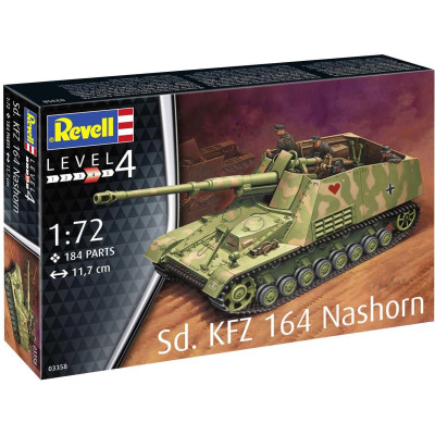 Plastic ModelKit military 03358 - Sd.Kfz. 164 Nashorn (1:72)