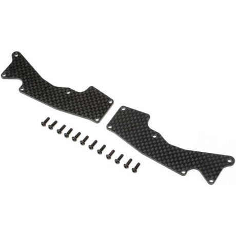 TLR vložky předních ramen, uhlík: 8XT