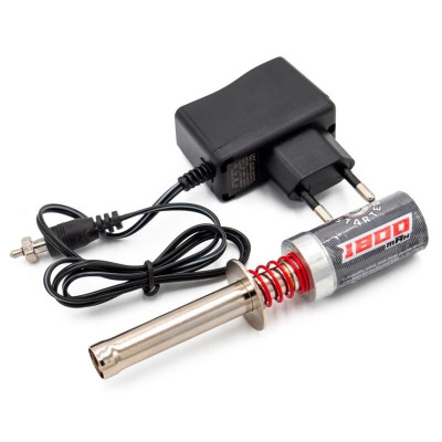 Žhavící koncovka 1800mAh s nabíječem (blistr)