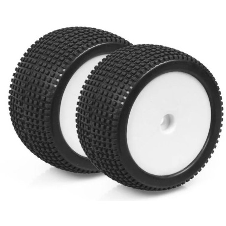 Zadní nalepené Off Road 1/10 gumy, Square/kostičky, 2 ks.