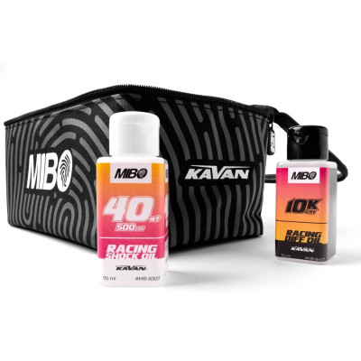 MIBO Racing Sada olejů pro 1/10 Onroad tlumiče/diferenciál vč. tašky