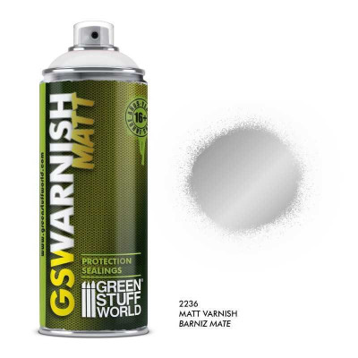 SPRAY Clear Matt Varnish 400ml / SPRAY Číry matný lak 400ml