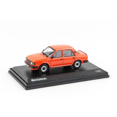 Abrex Škoda 120L (1984) 1:43 - Oranžová brilantná