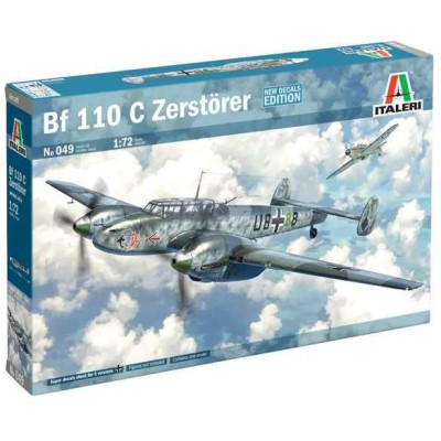 Model Kit letadlo 0049 - Bf-110 C3/C4 Zerstörer (1:72)