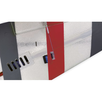 Eagle Twin V2 40mm EDF lietajúce krídlo PNP červené