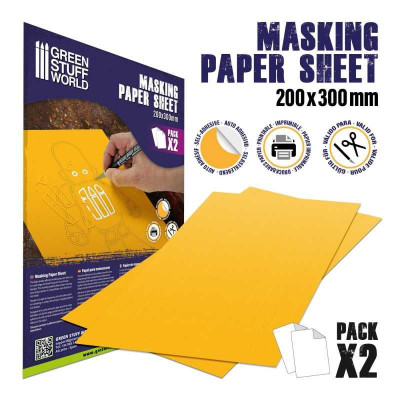Masking Sheet 200x300mm - Pack x2 / Maskovacia fólia 200x300 mm - 2ks