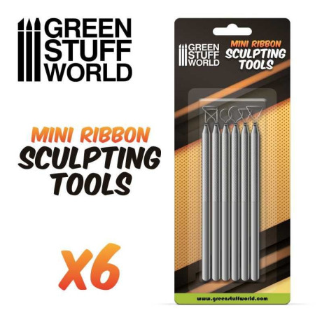 Mini Ribbon Tools Set (6pc pack) / Mini modelárske očká 6ks