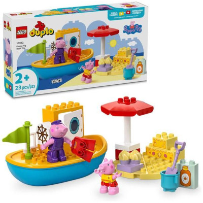LEGO DUPLO - Prasátko Peppa a výlet na loďce