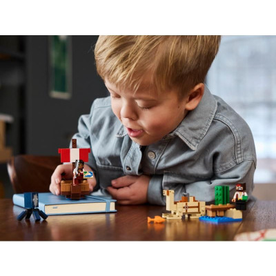 LEGO Minecraft - Plavba na pirátské lodi