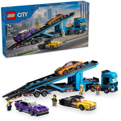 LEGO City - Kamion pro přepravu aut se sporťáky