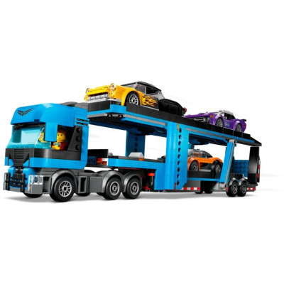 LEGO City - Kamion pro přepravu aut se sporťáky