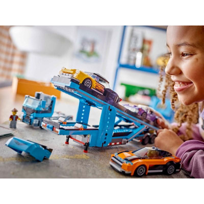 LEGO City - Kamion pro přepravu aut se sporťáky