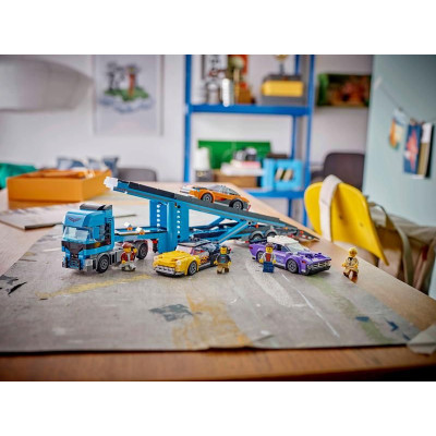 LEGO City - Kamion pro přepravu aut se sporťáky
