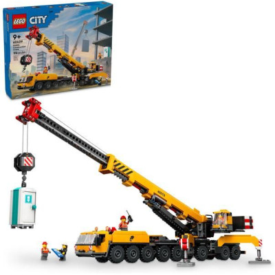 LEGO City - Žlutý pojízdný stavební jeřáb