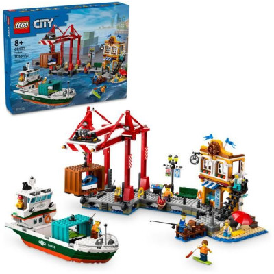 LEGO City - Přístav s nákladní lodí