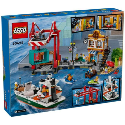 LEGO City - Přístav s nákladní lodí