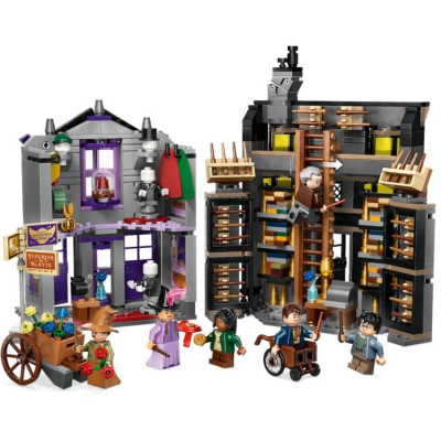 LEGO Harry Potter - Ollivanderův obchod a Obchod madame Malkinové