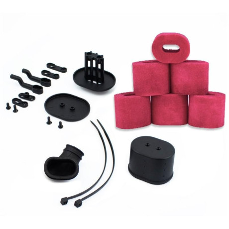 Kompletní filtr ULTIMATE včetně šesti dvojitých olejovaných vzduchových filtrů