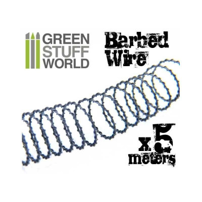Barbed Wire 1/72-1/65 (20mm) - 5m / Ostnatý drôt 1/72-1/65 (20mm) - 5m