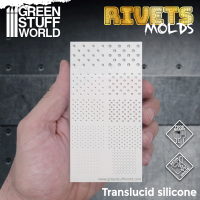 RIVETS Texture Silicone mould / Silikónová forma RIVETS Texture