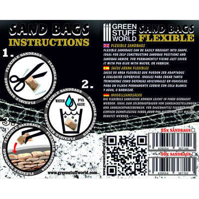 Flexible Sand Bags x50 / Flexibilné vrecia na piesok x50