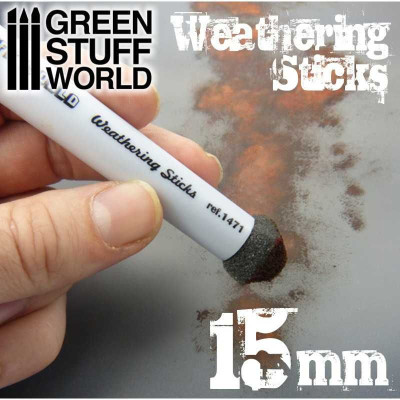 Weathering Sticks 8mm (set 3pc) / Weathering paličky 8mm (sada 3 ks)