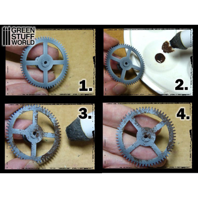 Weathering Sticks 8mm (set 3pc) / Weathering paličky 8mm (sada 3 ks)