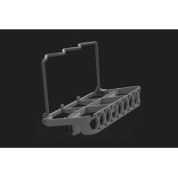 A Bob asztali mosogatógéphez tervezett üvegtartó.