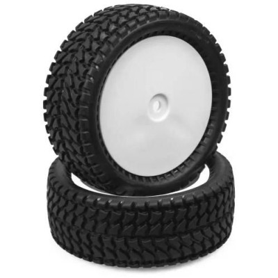 Přední nalepené Off Road 1/10 gumy, hrubý silniční profil, 2 ks.