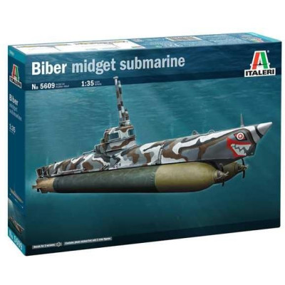 Model Kit ponorka 5609 - U-BOOT BIBER (1:35)